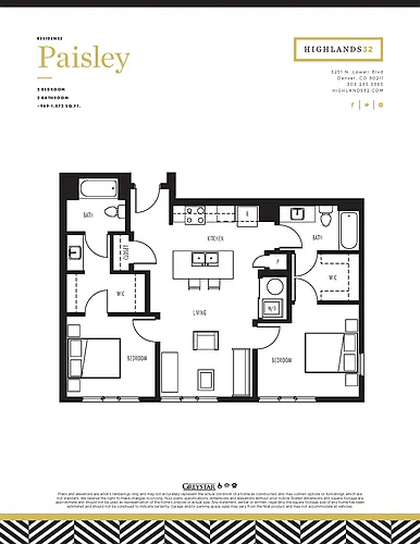 Floor plan Paisley