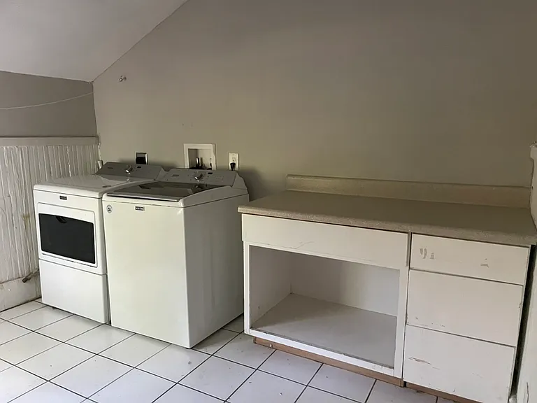 Upstairs laundry