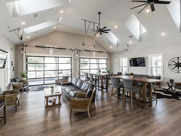 Community clubhouse interior