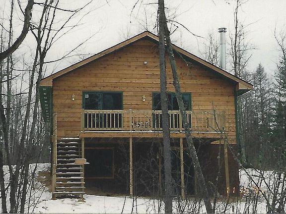 back of house from lake