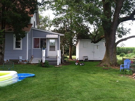 Back porch and woodshed 