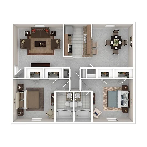 Floor plan G-2 Renovated