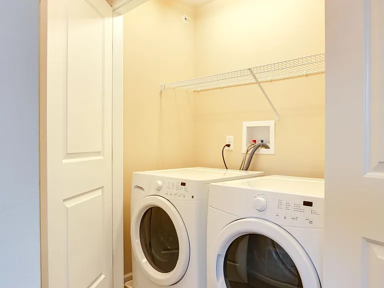 All apartments feature a washer and dryer