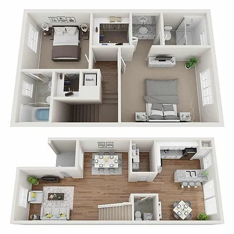 Floor plan Begonia Classic