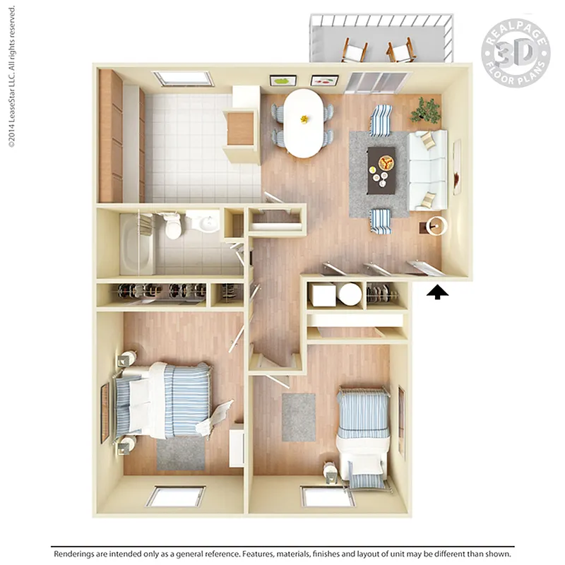 Floor plan B1 Long Beach