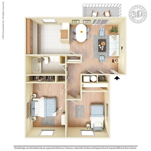 Floor plan B1 Long Beach