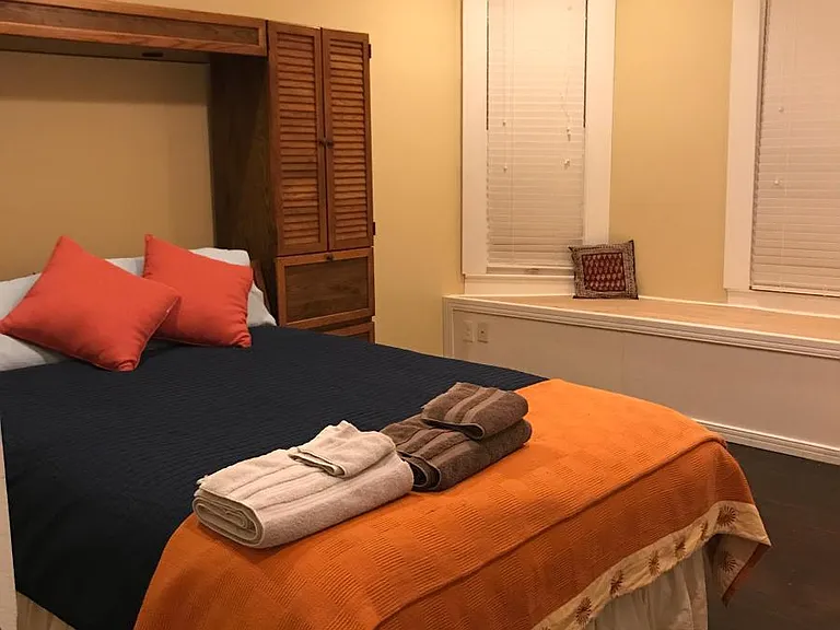 Master Bedroom with bay windows