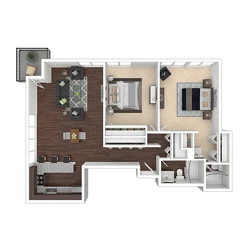 Floor plan B2