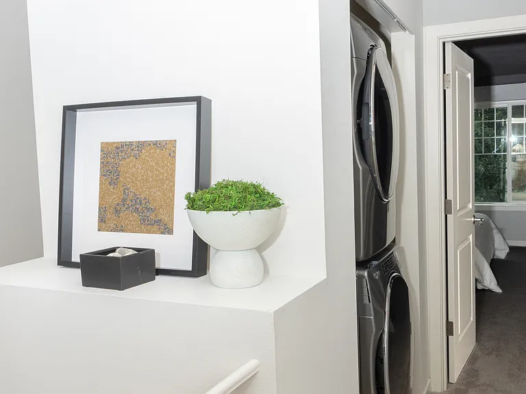 Washer and dryer