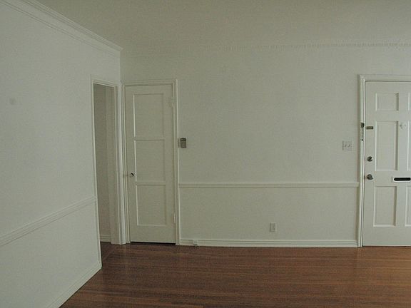 Entry to apartment through living room