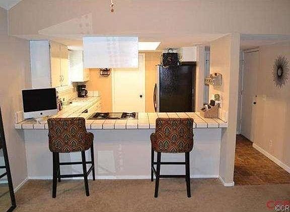 Open concept from kitchen to living space