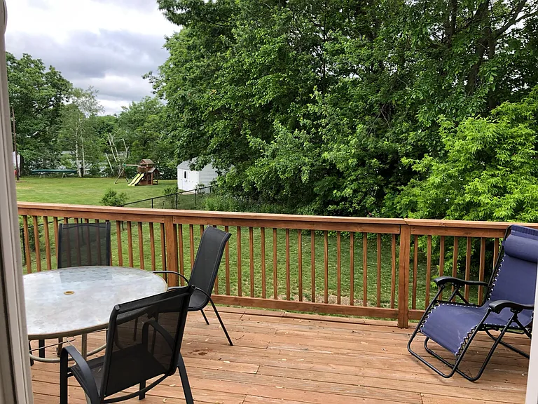 Back deck