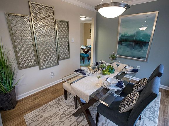 Separate dining room area in addition to eat-in kitchen.