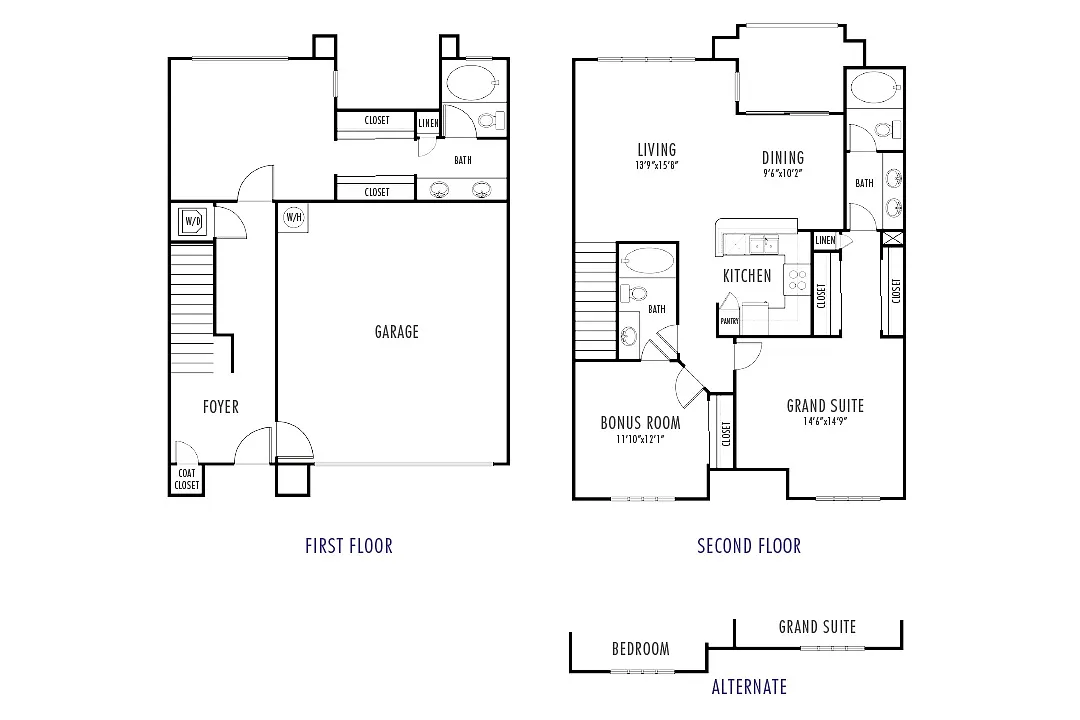 Floor plan The Redwood