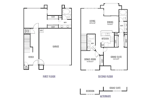 Floor plan The Redwood