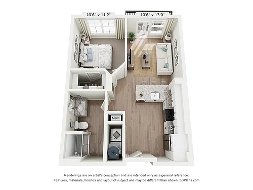 Floor plan A1A - Indigo ALT