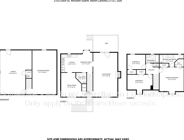 3 bed, 2.5 bath, 2852 sqft, $2,175 — Photo 3