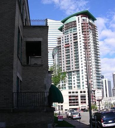 Walk Downtown and to the Lightrail stop a block away