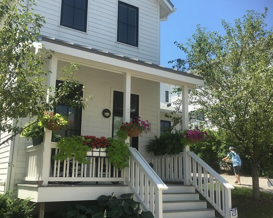 Front patio and Front Door