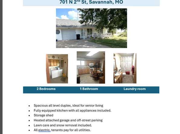 701 N 2nd St, Savannah, MO 64485