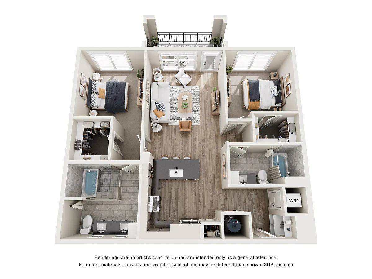 Floor plan B3