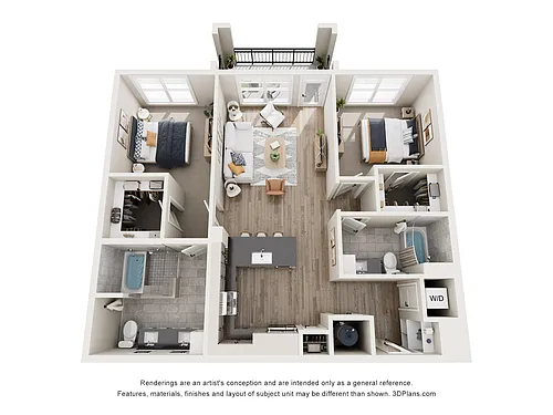 Floor plan B3