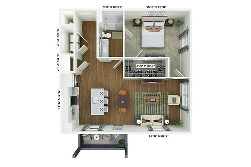 Floor plan A4