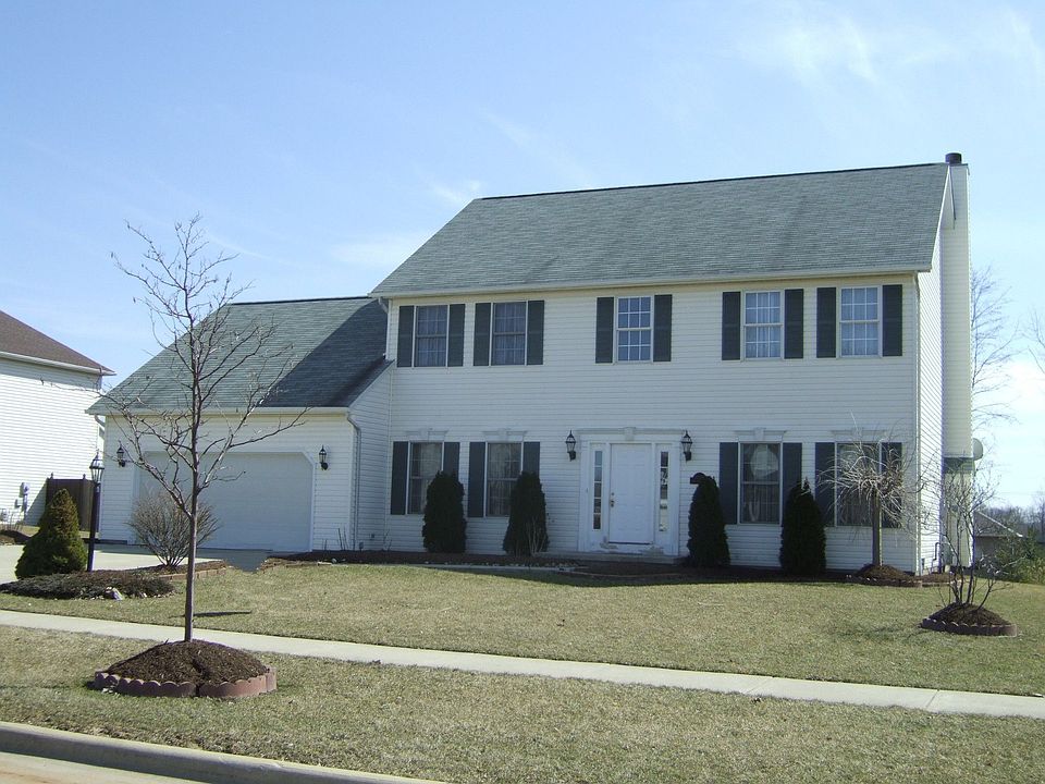 Center hall colonial.  Clean, netural decor.