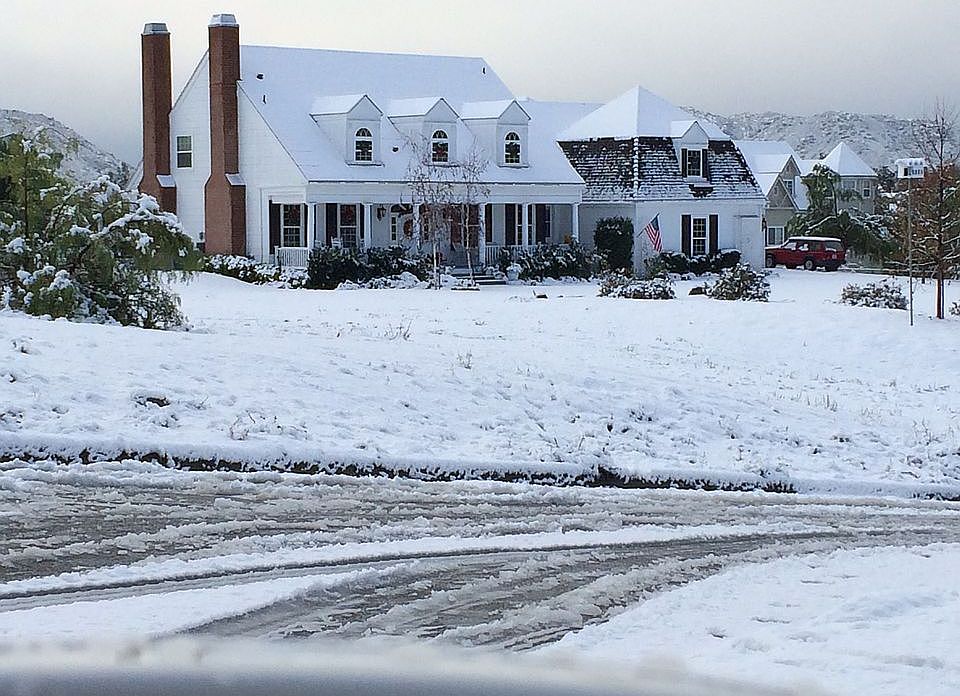Dec. 31, 2014 - 8” of snow! 