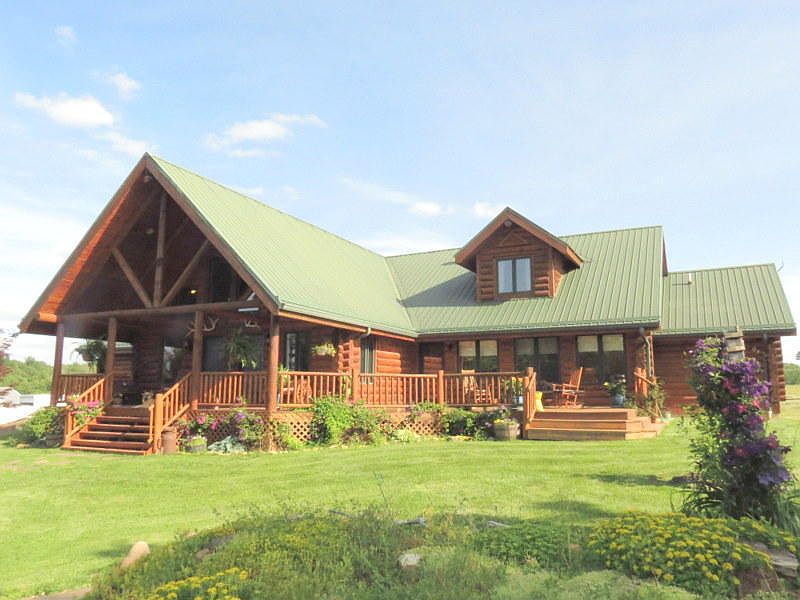 Custom Log Home