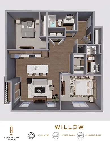 Floor plan Willow