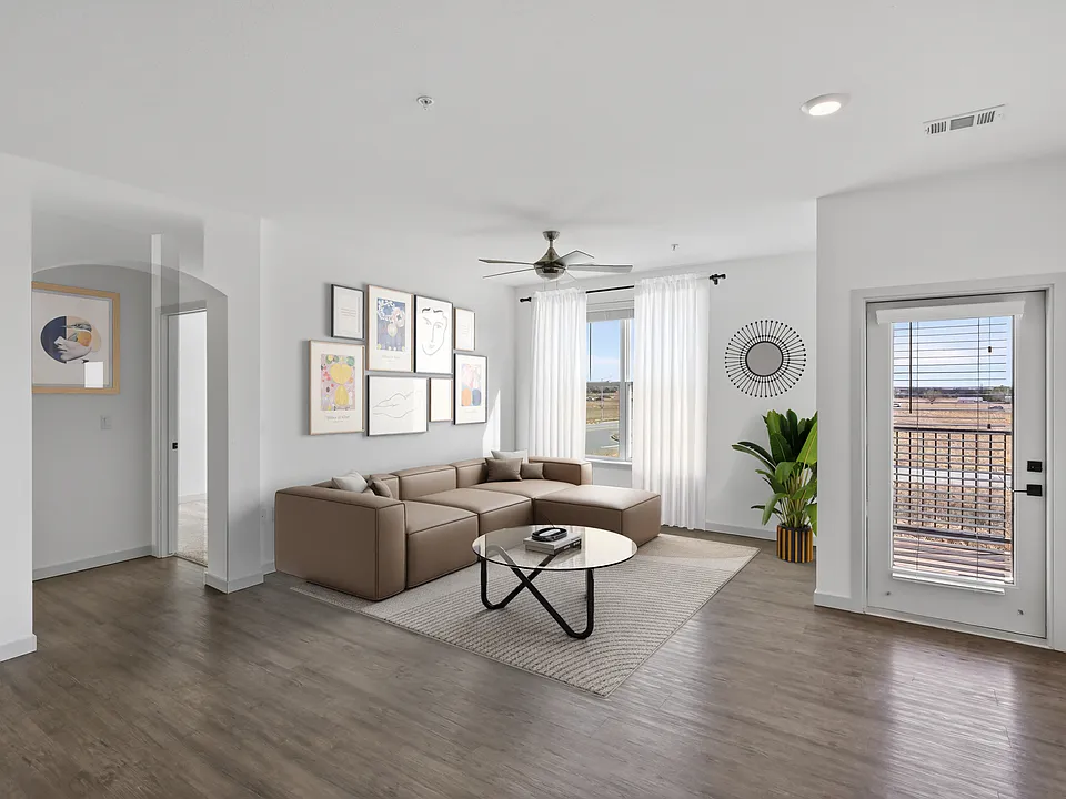 Spacious living rooms designed for comfort and style.
