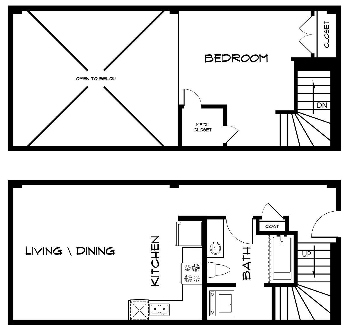 Floor plan L-A4