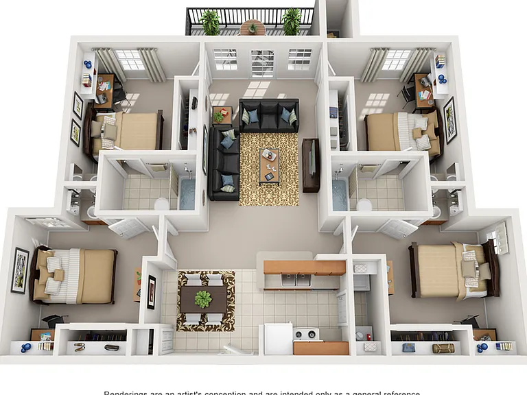 4 Bedroom | 2 Bathroom 4 Bedroom | 2 Bathroom