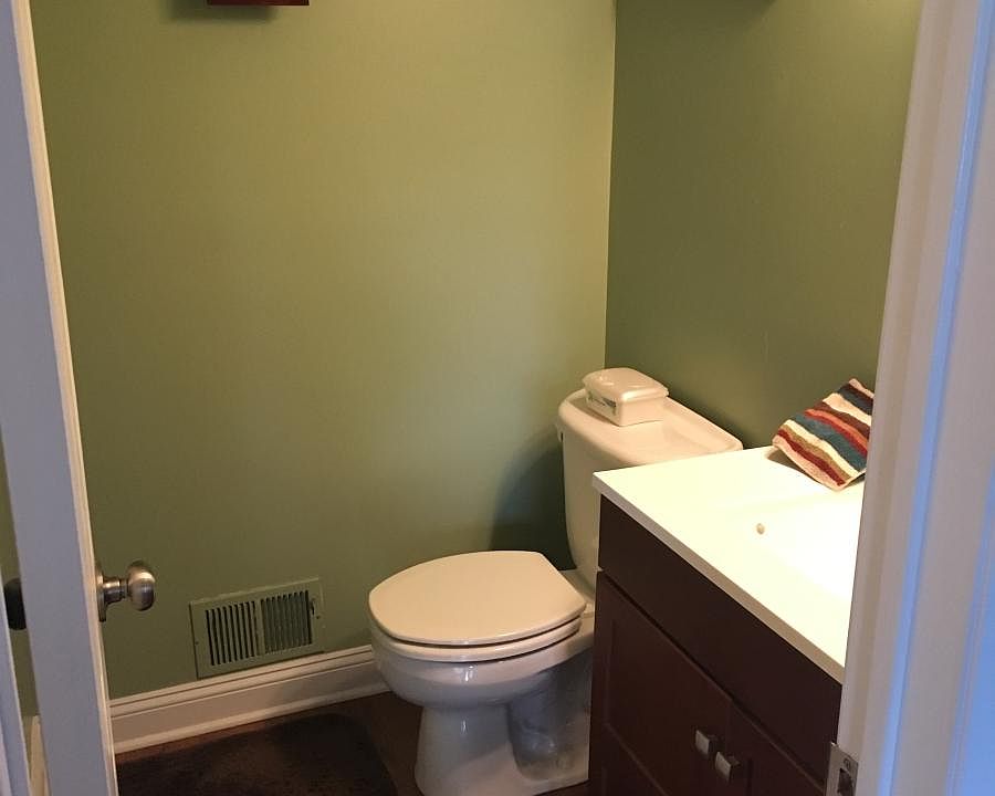 First floor half bath