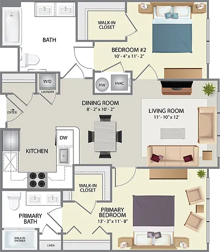 Floor plan Monterey