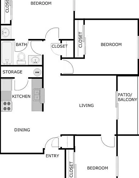 TIMBER RIDGE APARTMENTS — Photo 9