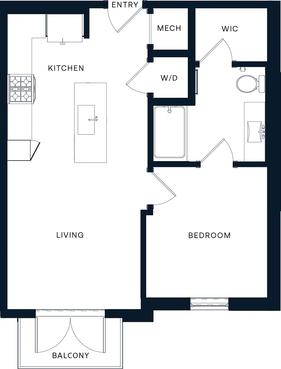 Floor plan A1A