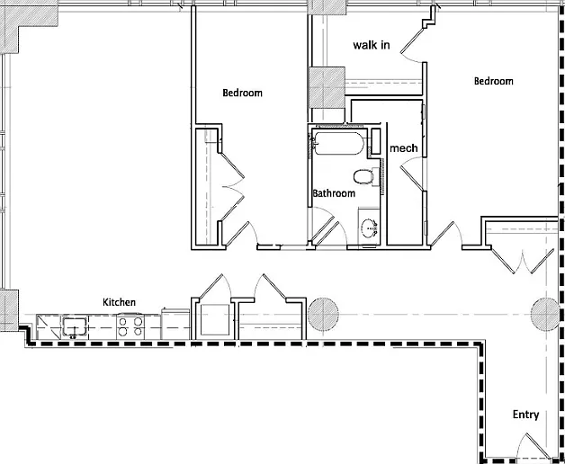 D1 - 2 Bed D1 - 2 Bed