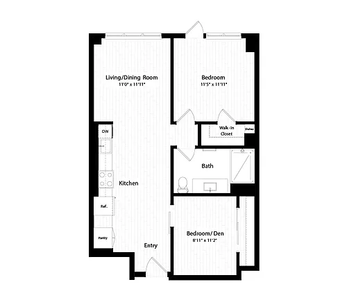 Floor plan B1