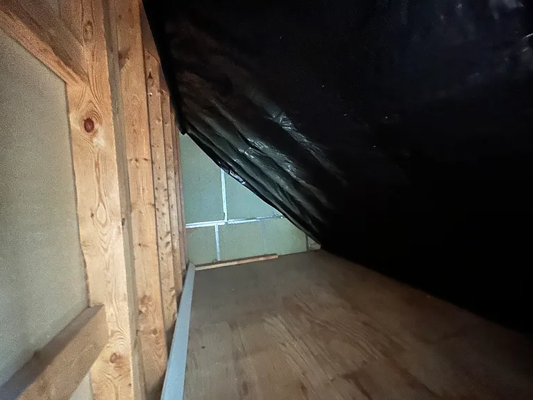 MASSIVE storage space (roughly 15 ft by 6 ft). There are three on the top floor
