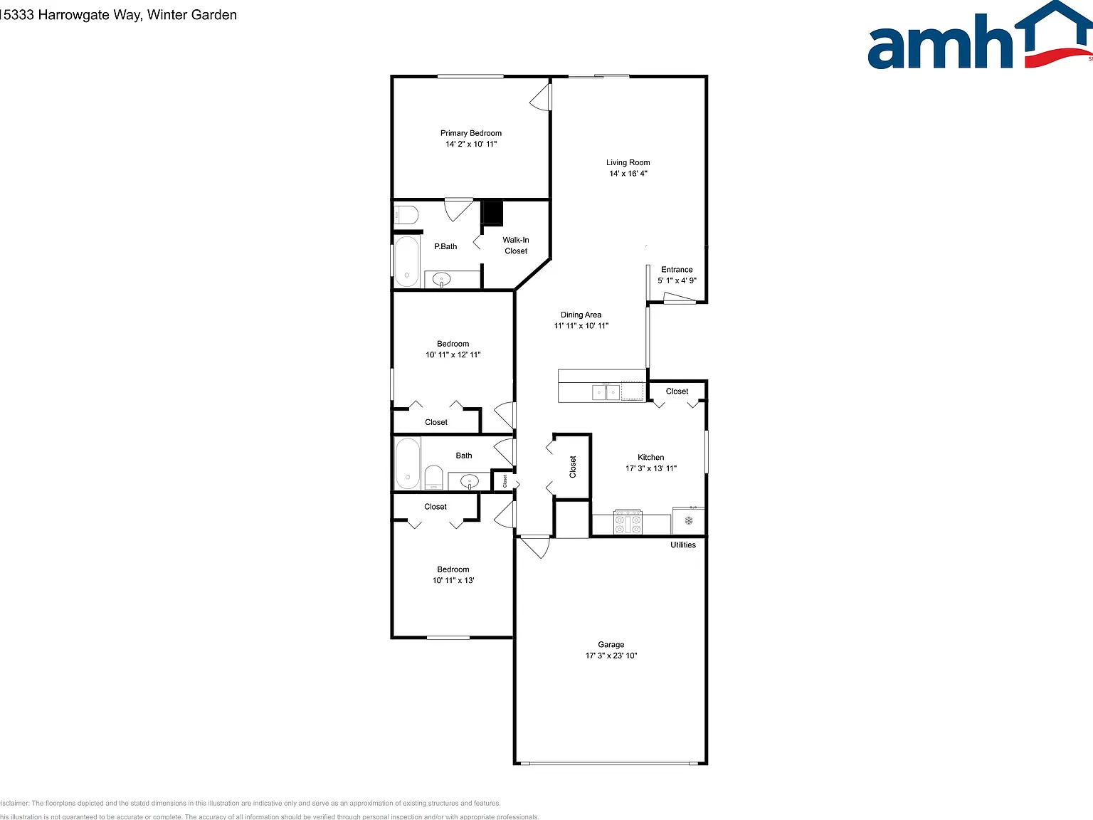 3 bed, 2.0 bath, 1390 sqft, $2,470 — Photo 2