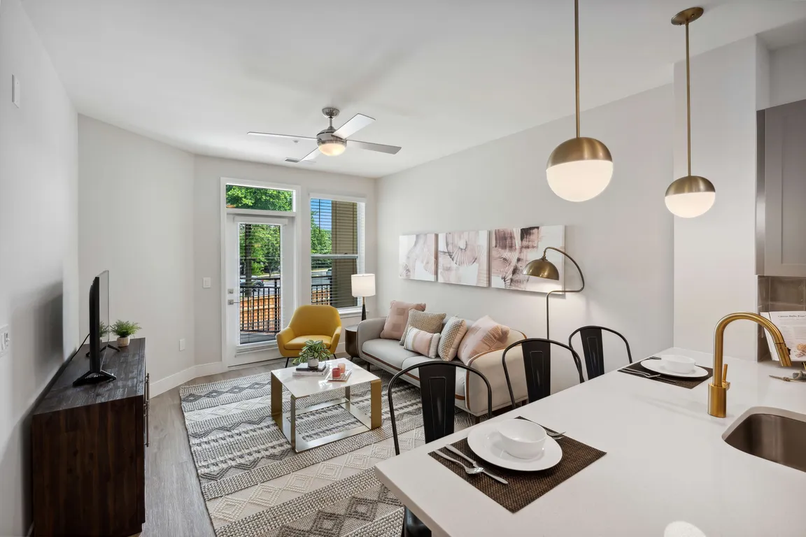 Model Living Area