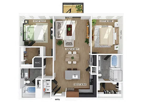 Floor plan B4