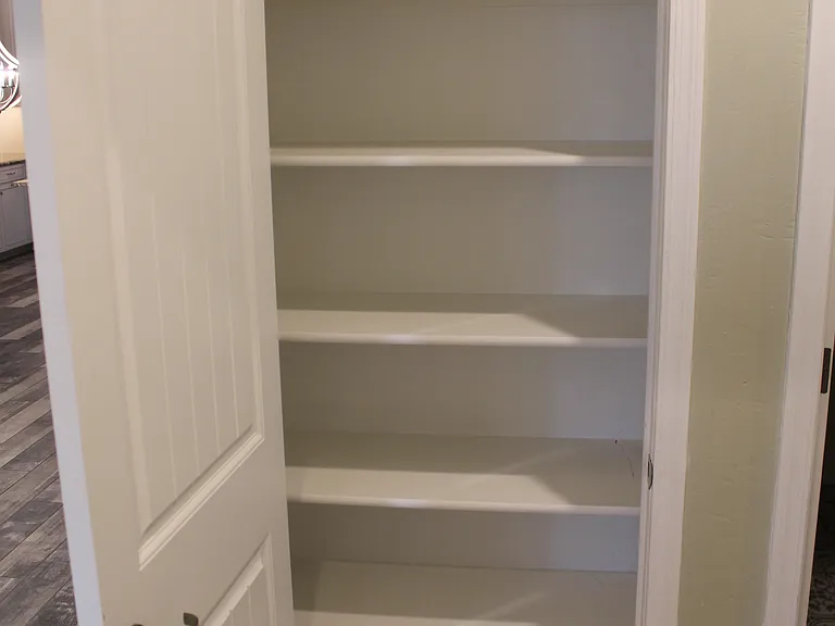 linen closet for extra storage