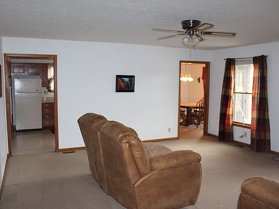 living room from hall