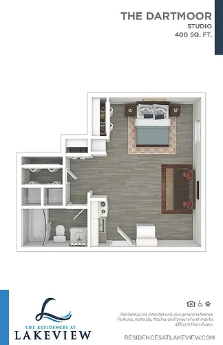 Floor plan Studio