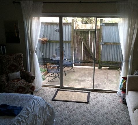 1st floor bedroom and patio