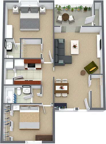 Floor plan G
