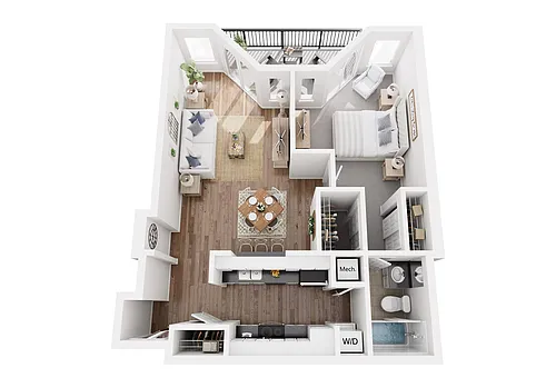 Floor plan PACES